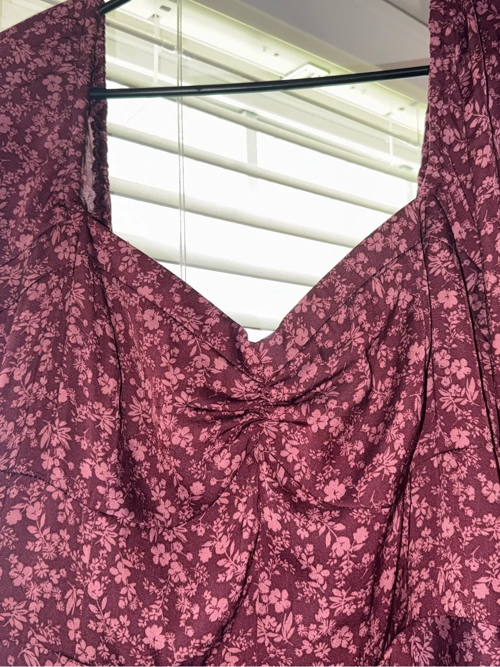 Women's Floral Long-Sleeve Ruffle Dress Altar’d State